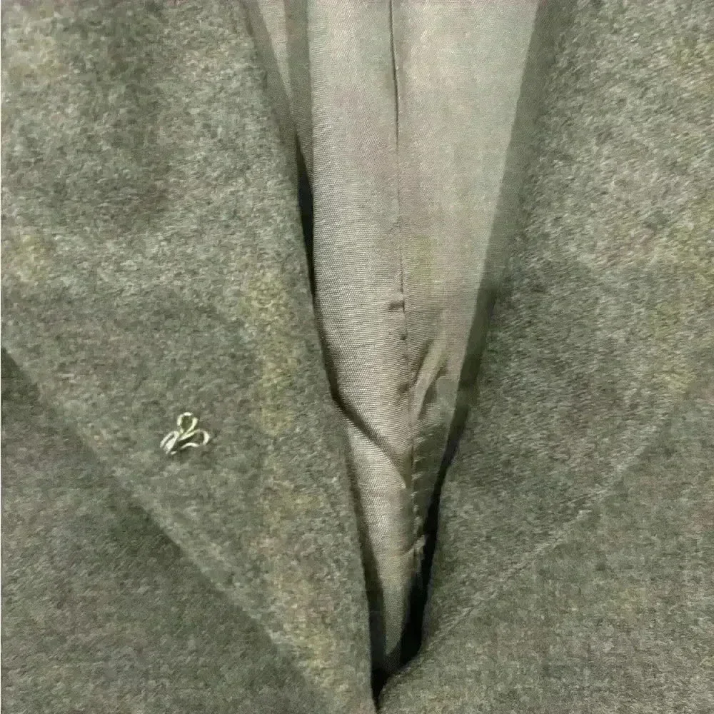 michael kors womens 100% wool blazer made in italy Gray Sz 8